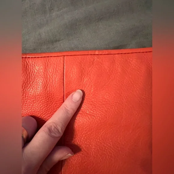 Christopher Kon — Salmon Leather Shoulder Bag - Picture 4 of 11